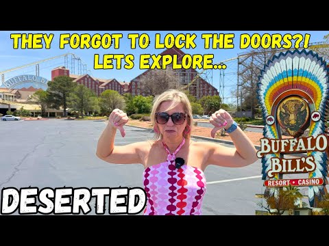 Buffalo Bills Hotel Casino Closes! Primm is a Ghost Town - We Go Inside!