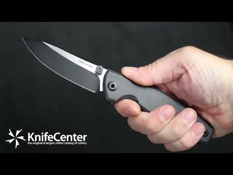 Real Steel Knives Yak Lockback Bushcraft Flat Grind Folding Knife