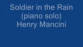 Mercuzio Pianist - Soldier in the rain - Henry Mancini