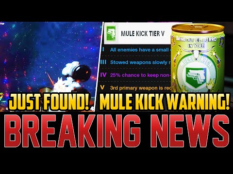 ZOMBIES PLAYERS BEWARE - MAJOR MULE KICK PERK WARNING! (Cold War Zombies)
