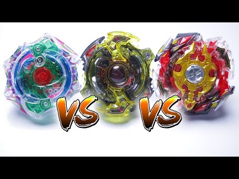 Beyblade Burst Evolution Battle | SPRIGGAN vs STORM SPRIGGAN vs LEGEND SPRIGGAN