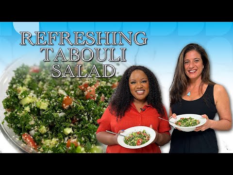 How to make TABOULI SALAD!