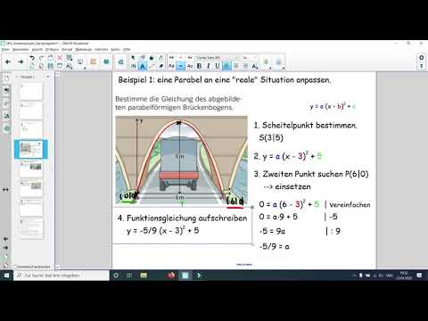 Beispiele zu Textaufgaben mit Parabeln [QF6]