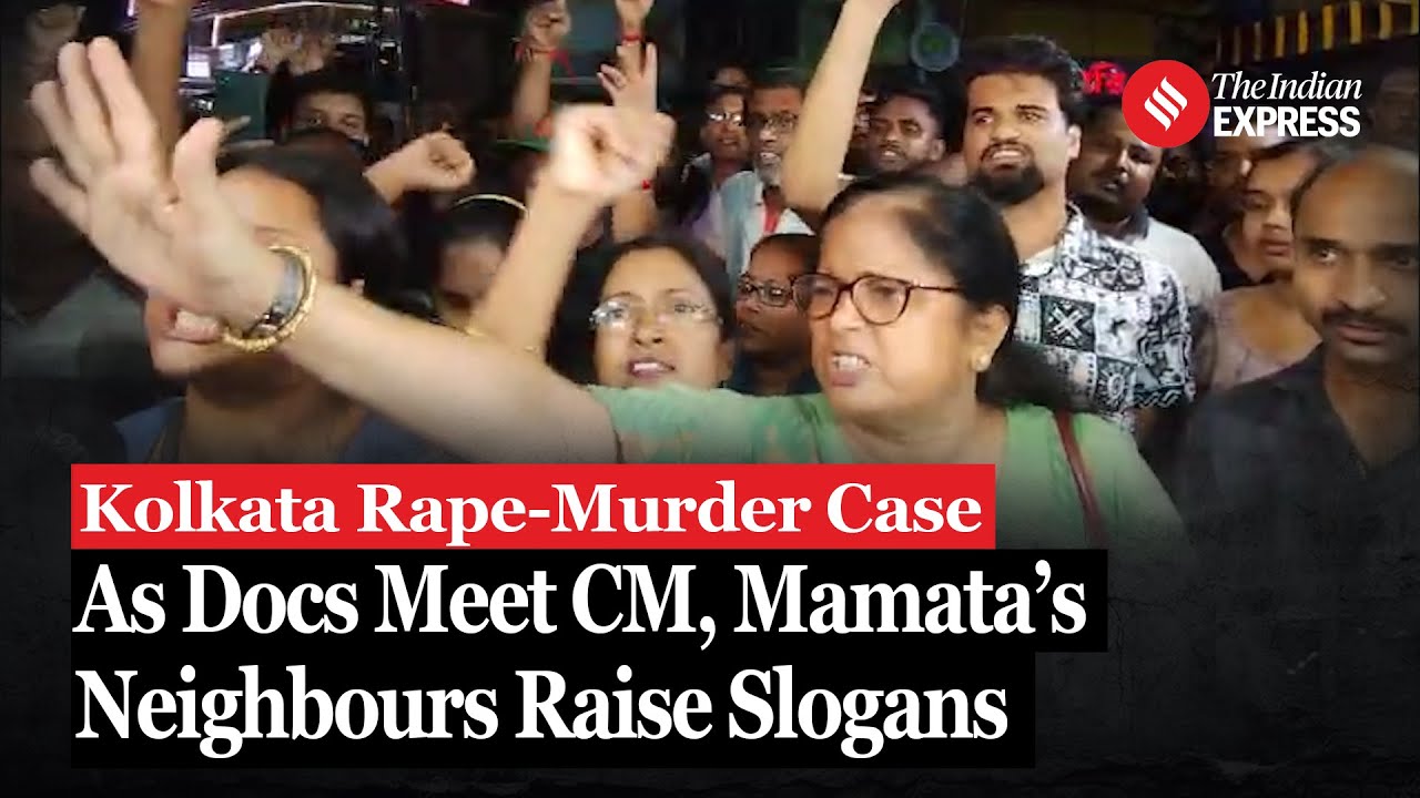 Kolkata Doctors Protest: Mamata Banerjee’s Neighbours Raise ‘Justice For RG Kar Slogans’