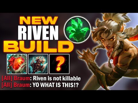I COOKED A NEW RIVEN BUILD! (BRAUM GOT TILTED)
