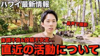 ハワイ動画の更新が少しの間止まるので最近の活動についてまとめてお話します