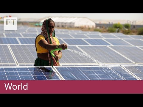 印度對中國太陽能電池板徵收關稅 (India puts up tariffs on Chinese solar panels)