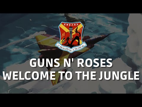 Guns N' Roses - Welcome To The Jungle - Karaoke (Instrumental + Lyrics)
