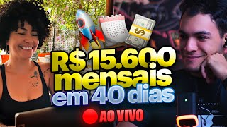 Ela fechou R$ 15.600 MENSAIS em 40 DIAS | estudo de caso | Magda Bibiano