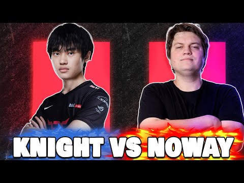 NOWAY VS JDG KNIGHT (Dem BESTEN Mid Laner der Welt)