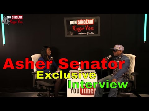 Official Reggae History: Asher Senator Exclusive Interview at #YouTube