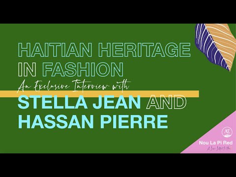 Haitian Heritage in Fashio: An Exclusive Interview with Stella Jean & Hassan Pierre