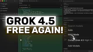 Grok 4.5 NEW Free Option: This works PRETTY WELL for EVERYDAY USAGE!
