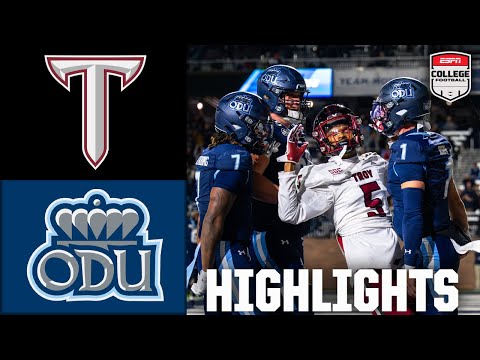 Troy Trojans vs. Old Dominion Monarchs | Full Game Highlights | ESPN College Football