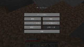 マイクラ無言整地配信