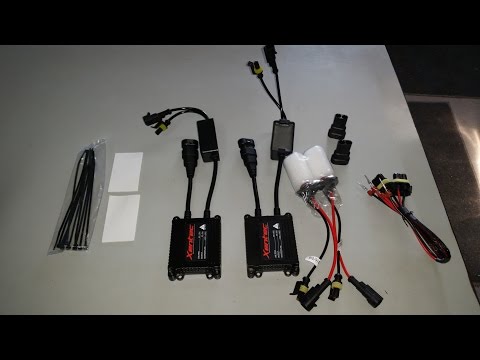 Xentec 35 Watt Slim Ballast HID Install and Review 5000K