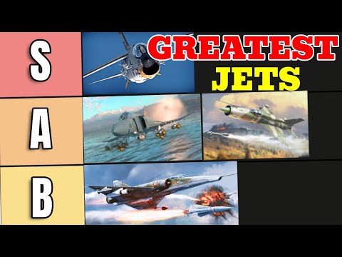 Ranking EVERY Rank 7 Jet In War Thunder