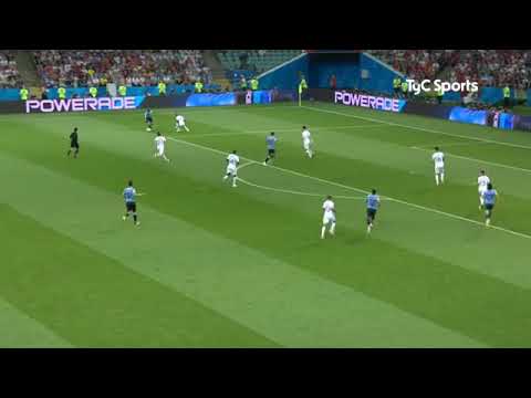 resumen de Uruguay vs portugal octavos de final del mundial 2018