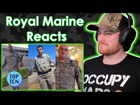 Royal Marine Reacts To Stolen Valor Top 10!