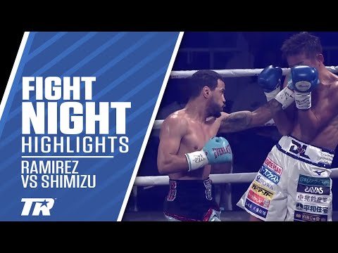 Robeisy Ramirez Chops Down 6 foot 5 inch Shimizu for 5th Round Knockout Win | FIGHT HIGHLIGHTS