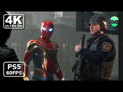 Spider-Man Remastered PS5 Hammerhead DLC - All Cutscenes & Ending (Spider-Man Remastered DLC #2)