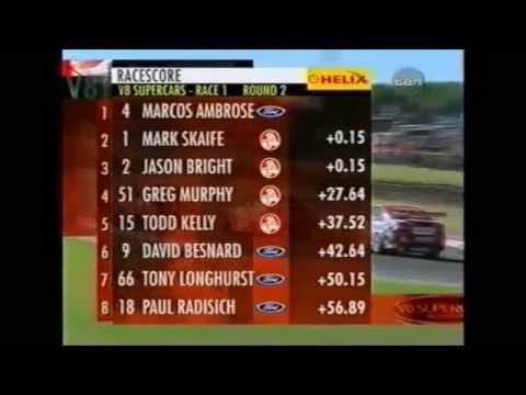 V8 Supercars Flashback - Marcos Ambrose's first #V8SC race win (Phillip Island 2002)