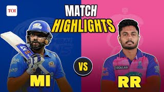 MI vs RR 2023 Highlights: Mumbai edge past Rajasthan in last-over thriller for fourth win | IPL 2023