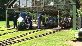 preview picture of video 'Echills Wood Railway visit to Stoomgroep Turnhout Belgium'