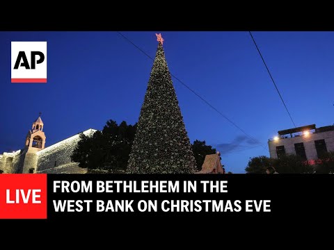 LIVE: From Bethlehem in the West Bank on Christmas Eve
