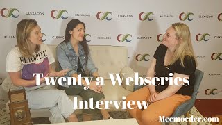 Twenty a Webseries Interview [Lily Richards & Caitlin Combe, ClexaCon 2019] video