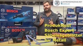 Produkttest Bosch Professional Säbelsägeblätter Thick Tough Metal Extra / für dickes robustes Metall