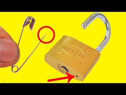 10 Ways to Open a Lock without key