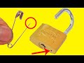 10 Ways To Open A Lock Without Key