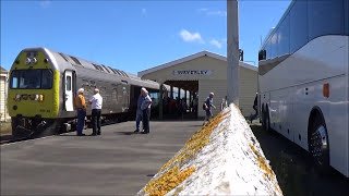 preview picture of video 'RM30 Silver Fern 'Great Forgotten Taranaki Rail Tour' 2015'