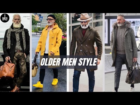 Older Men Winter Fashion 2023 // Men's Outfits // 20...