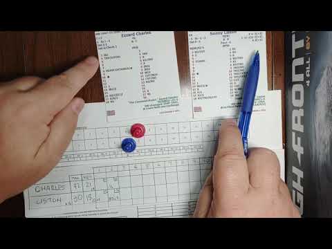 Data Boxing Board Game - Ezzard Charles vs Sonny Liston Part 1