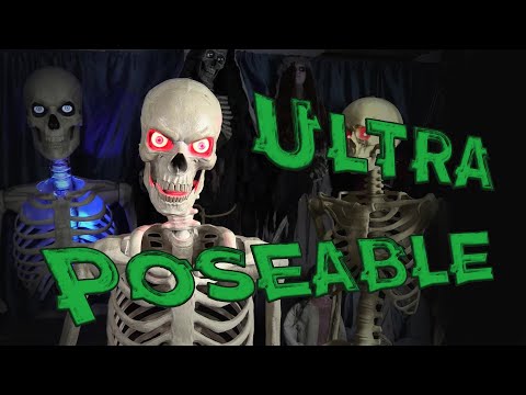 5 Foot Ultra Poseable Skeleton from Home Depot