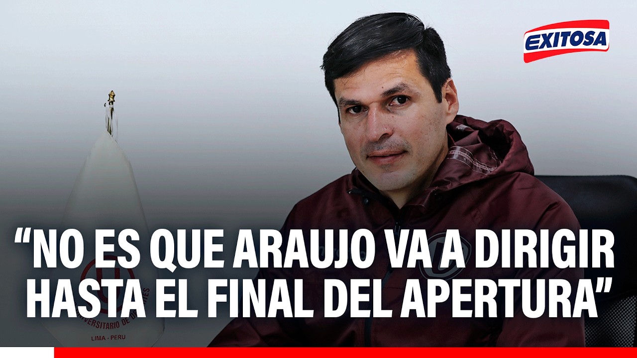 🔴🔵 Permanencia de Araujo no está asegurada pese a buenos resultados: “No está seguro”, según ‘JPT’