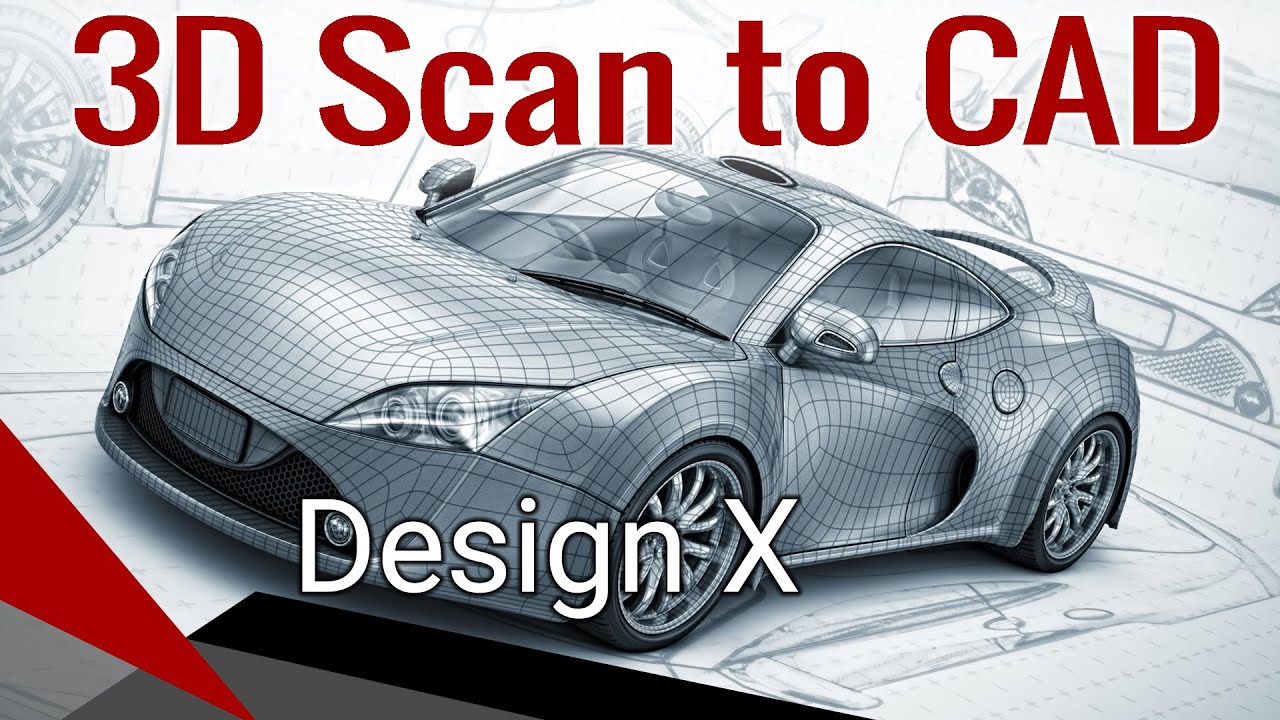 Converting 3D scan data to CAD model tutorial