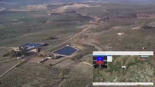 Alpha 800 UAV Helicopter BVLOS 15 km (45 min mission hyperlapse)