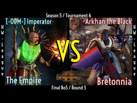 The Empire vs Bretonnia - Total War: Warhammer II - 1v1 Tournament/League
