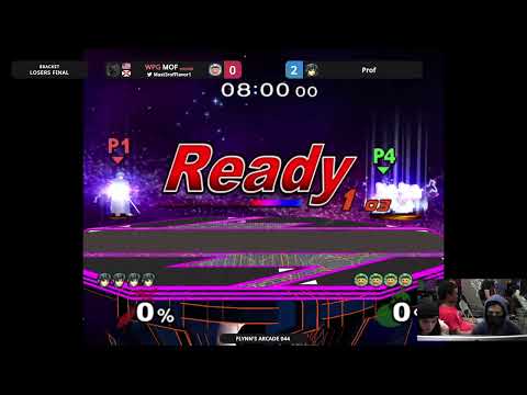 Flynn's Arcade 044 Losers Finals - MOF (Ice Climbers) Vs. Prof (Marth) SSBM MELEE
