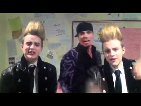 Jedward and Vanilla Ice