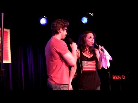 Nick Adams and Ellyn Marie Marsh sing Suddenly Seymour at Broadway Sessions 8/16/12