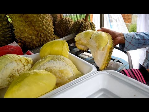 Amazing Video l Skill Cutting Durian l Street Food