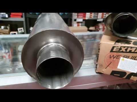 Borla XR1 Multicore racing muffler pn 400373