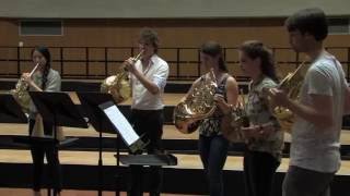Horn Class of the Conservatory of Amsterdam, Herman Jeurissen, conductor