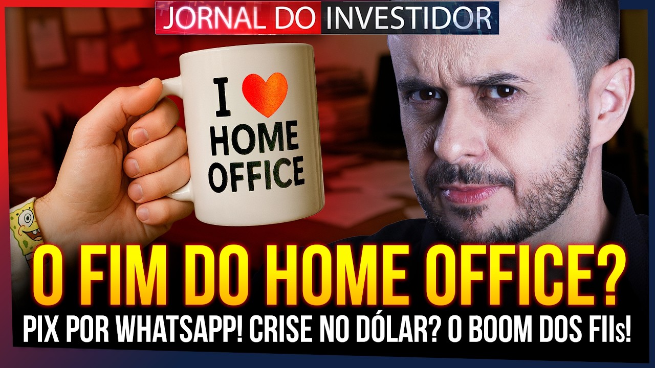 Itaú demite 1000 funcionários em HOME OFFICE! Ray Dalio alerta para CRISE do Dólar! Pix no WhatsApp!