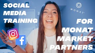 Social Media Training for MONAT Market Partners