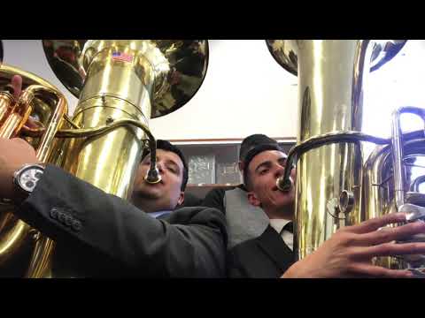 CCB Tubas tocando firme   Ensaio Regional Hino 208